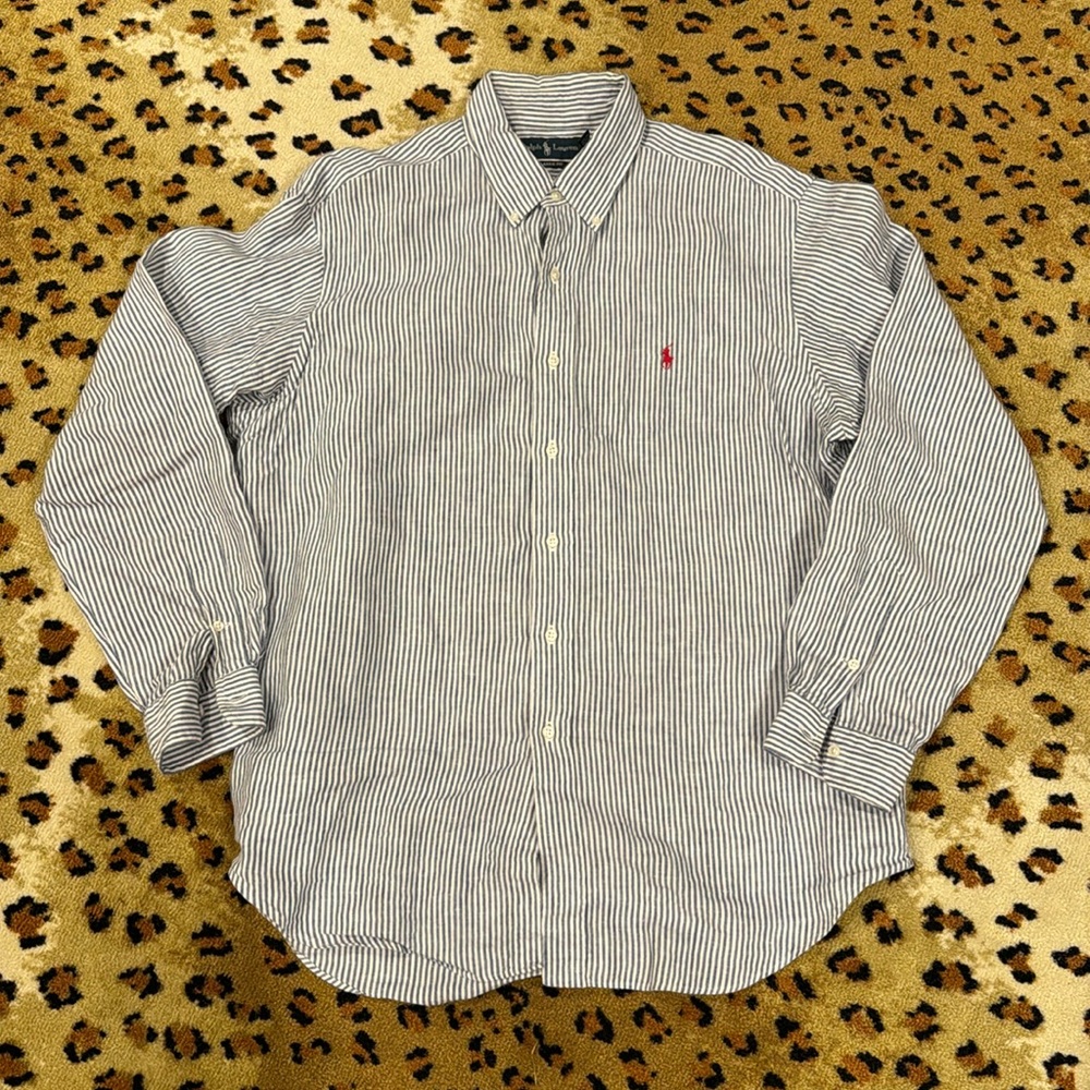 Ralph Lauren casual linen button up